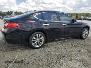 2013 Infiniti M37 with VIN JN1BY1AP0DM512717, listed as a Copart auction lot 69612474 with 125,102 mi miles and Salvage Title. Bid and sale history available at carsss.com. Image 3.