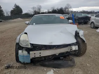 2008 Nissan 350Z Enthusiast with VIN JN1BZ34D38M700938, listed as a Copart auction lot 43349175 with Not provided miles and Salvage title. Bid and sale history available at DreamBid. Image 5.