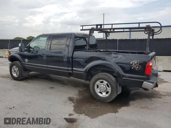 2011 Ford F-250 XL with VIN 1FT7W2BT4BEB22981, listed as a Copart auction lot 64594735 with 381,861 mi miles and Salvage title. Bid and sale history available at DreamBid. Image 2.