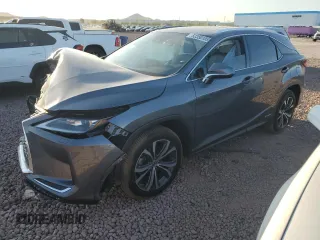 2021 Lexus RX with VIN 2T2HGMDA5MC067791, listed as a Copart auction lot 52350105 with 39,617 mi miles and Salvage Title. Bid and sale history available at carsss.com. Image 1.