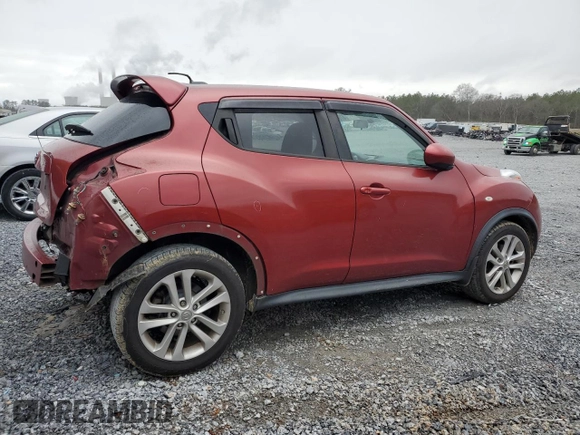 2013 Nissan Juke SV with VIN JN8AF5MR1DT225173, listed as a Copart auction lot 47866995 with 177,116 mi miles and Salvage Title. Bid and sale history available at carsss.com. Image 3.