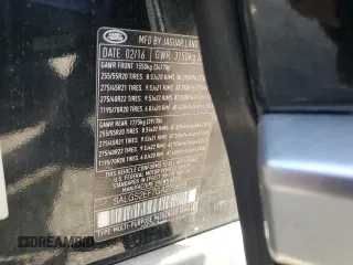 2016 Land Rover Range Rover Supercharged with VIN SALGS2EF7GA279669, listed as a Copart auction lot 50942405 with 95,714 mi miles and Salvage title. Bid and sale history available at DreamBid. Image 15.