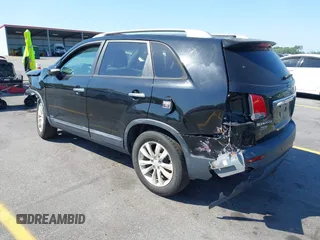 2011 Kia Sorento EX with VIN 5XYKUDA27BG053442, listed as a IAAI auction lot 42062265 with 120,996 mi miles. Bid and sale history available at carsss.com. Image 3.