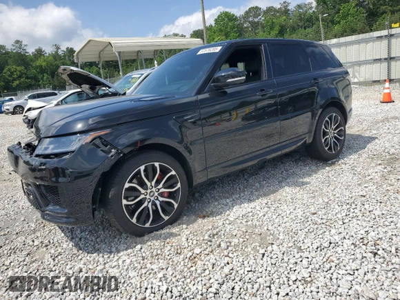 2019 Land Rover Range Rover Sport Dynamic z VIN SALWR2REXKA816956, wystawiony jako Copart lot #57576285 z przebiegiem 19 092 mil mil oraz Szkoda całkowita • Salvage title. Historia ofert i sprzedaży dostępna na DreamBid. Obrazek 1.