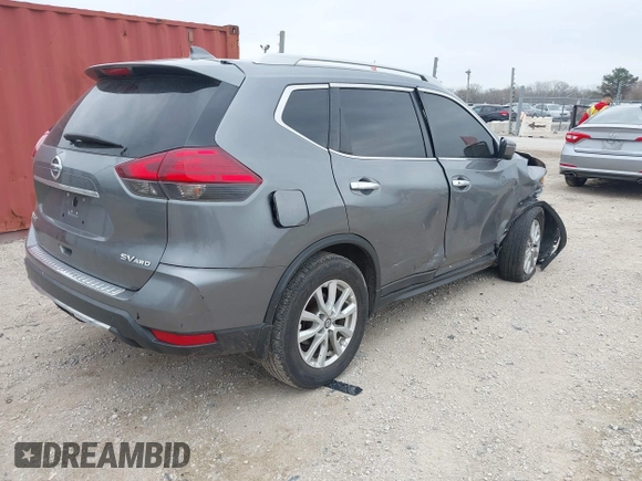 2017 Nissan Rogue SL with VIN 5N1AT2MV9HC887987, listed as a IAAI auction lot 42071444 with 170,906 mi miles and . Bid and sale history available at DreamBid. Image 4.