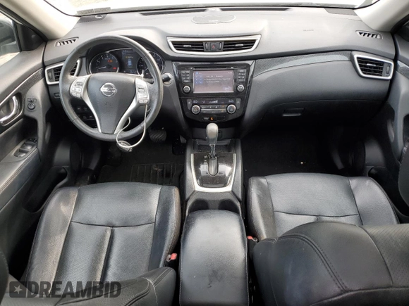 2016 Nissan Rogue SV z VIN 5N1AT2MVXGC798900, wystawiony jako Copart lot #58098955 z przebiegiem 96 011 mil mil oraz Szkoda całkowita • Salvage title. Historia ofert i sprzedaży dostępna na DreamBid. Obrazek 8.