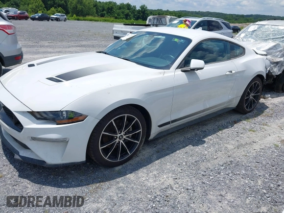2020 Ford Mustang EcoBoost with VIN 1FA6P8TH2L5149304, listed as a IAAI auction lot 41833277 with 96,450 mi miles and . Bid and sale history available at DreamBid. Image 2.