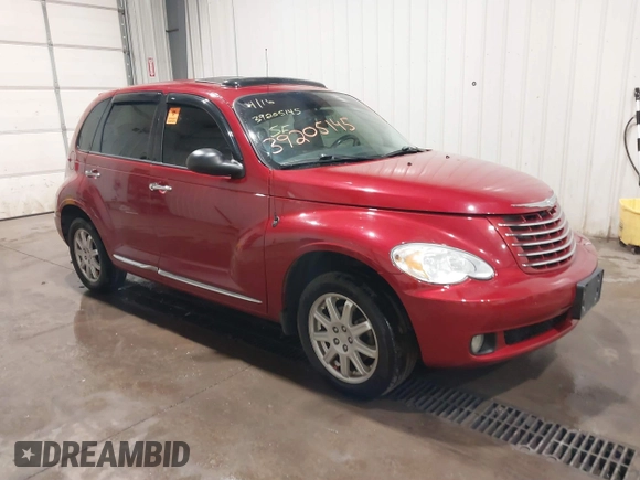 2010 Chrysler PT Cruiser with VIN 3A4GY5F99AT219225, listed as a IAAI auction lot 41288962 with 83,698 mi miles and . Bid and sale history available at DreamBid. Image 1.