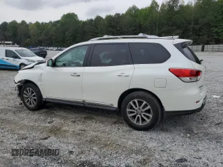 2015 Nissan Pathfinder SL with VIN 5N1AR2MN2FC677002, listed as a Copart auction lot 55322355 with Not provided miles and Salvage title. Bid and sale history available at DreamBid. Image 2.