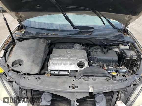 2004 Lexus RX 330 z VIN JTJGA31U840004721, wystawiony jako Copart lot #59681995 z przebiegiem 166 334 mil mil oraz Czysty tytuł • Clean title. Historia ofert i sprzedaży dostępna na DreamBid. Obrazek 12.