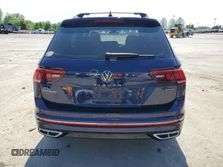 2024 Volkswagen Tiguan SEL R-Line with VIN 3VV4B7AX4RM045227, listed as a Copart auction lot 56002145 with 27,261 mi miles and Salvage title. Bid and sale history available at DreamBid. Image 6.