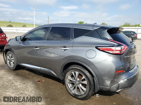 2015 Nissan Murano S with VIN 5N1AZ2MH2FN230944, listed as a Copart auction lot 58028525 with 116,907 mi miles and Salvage title. Bid and sale history available at DreamBid. Image 2.