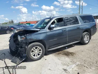 2019 Chevrolet Suburban LT with VIN 1GNSCHKC2KR267393, listed as a Copart auction lot 46911305 with 68,856 mi miles and Non Repairable. Bid and sale history available at DreamBid. Image 1.