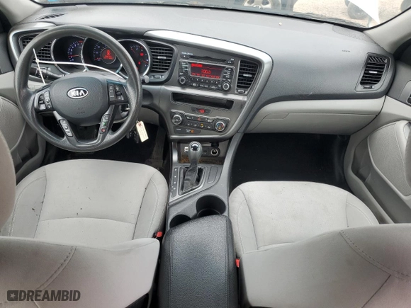 2012 Kia Optima LX with VIN 5XXGM4A78CG070001, listed as a Copart auction lot 53621355 with 111,034 mi miles and Salvage Title. Bid and sale history available at carsss.com. Image 8.
