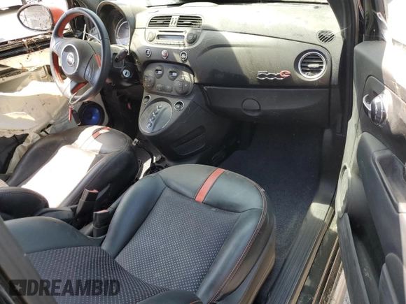 2015 FIAT 500e with VIN 3C3CFFGE8FT507311, listed as a Copart auction lot 62028985 with 59,608 mi miles and Clean title. Bid and sale history available at DreamBid. Image 8.