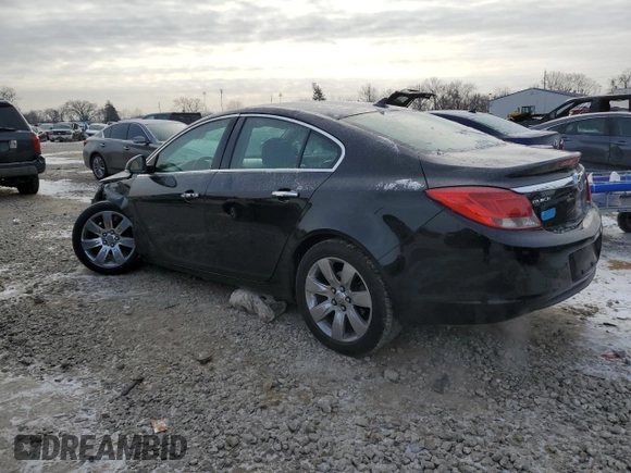 2012 Buick Regal Premium 1 with VIN 2G4GS5EK8C9112440, listed as a Copart auction lot 41832215 with 155,095 mi miles and Salvage Title. Bid and sale history available at carsss.com. Image 2.