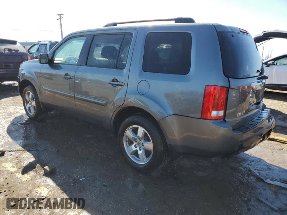 2011 Honda Pilot EX-L with VIN 5FNYF4H51BB093298, listed as a Copart auction lot 47587875 with 162,353 mi miles and Clean Title. Bid and sale history available at DreamBid. Image 2.