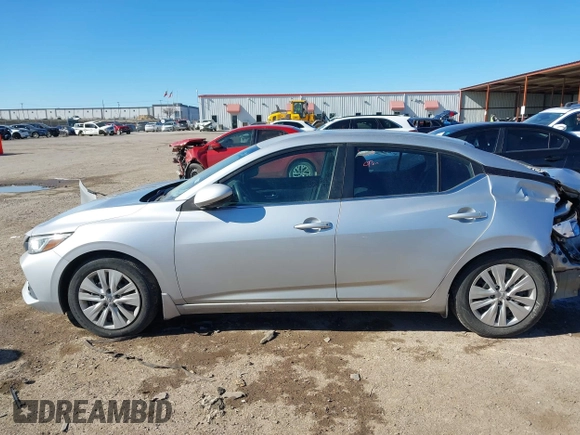 2021 Nissan Sentra S z VIN 3N1AB8BV5MY309466, wystawiony jako IAAI lot #41271437 z przebiegiem 46 838 mil mil oraz . Historia ofert i sprzedaży dostępna na DreamBid. Obrazek 14.