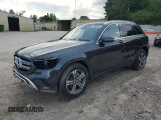 2021 Mercedes-Benz GLC 300 with VIN W1N0G8EBXMV285442, listed as a Copart auction lot 60635405 with 50,484 mi miles and Salvage title. Bid and sale history available at DreamBid. Image 1.