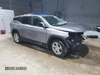 2018 GMC Terrain SLE with VIN 3GKALTEX0JL144790, listed as a Copart auction lot 84878584 with 0 mi miles and Salvage Title. Bid and sale history available at carsss.com. Image 4.