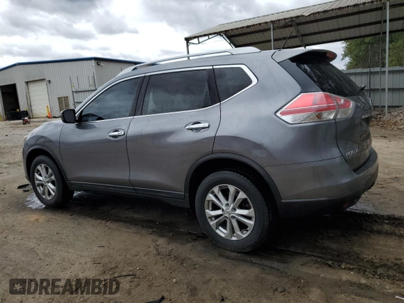 2016 Nissan Rogue SV with VIN KNMAT2MT2GP665317, listed as a Copart auction lot 49662925 with 135,030 mi miles and Salvage Title. Bid and sale history available at DreamBid. Image 2.