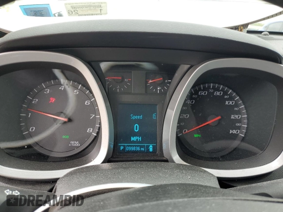 2012 Chevrolet Equinox 1LT z VIN 2GNALDEKXC6387009, wystawiony jako Copart lot #56220205 z przebiegiem 99 836 mil mil oraz Szkoda całkowita • Salvage title. Historia ofert i sprzedaży dostępna na DreamBid. Obrazek 9.