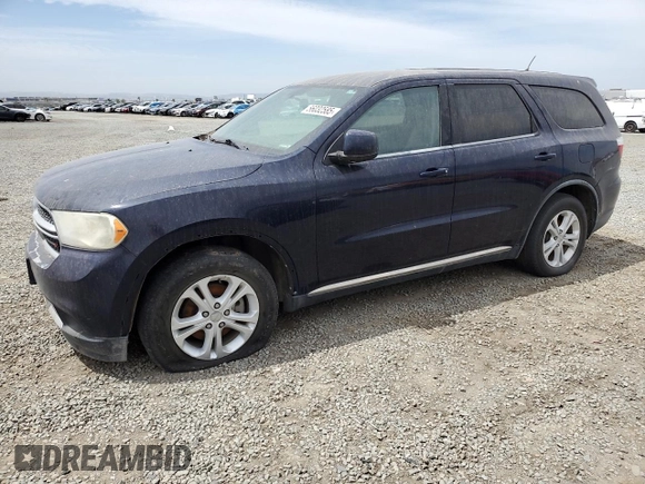 2012 Dodge Durango SXT with VIN 1C4RDHAGXCC335579, listed as a Copart auction lot 56032585 with 194,701 mi miles and Clean Title. Bid and sale history available at DreamBid. Image 1.