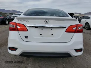 2019 Nissan Sentra S with VIN 3N1AB7AP8KY259530, listed as a Copart auction lot 46111275 with 34,438 mi miles and Salvage Title. Bid and sale history available at DreamBid. Image 6.