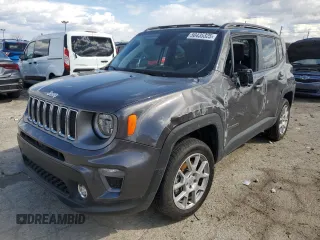 2021 Jeep Renegade Limited with VIN ZACNJDD14MPN32054, listed as a Copart auction lot 50435325 with 25,389 mi miles and Salvage title. Bid and sale history available at DreamBid. Image 1.