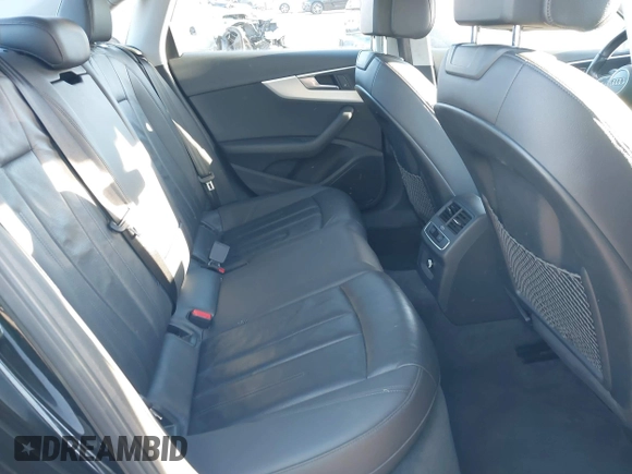 2017 Audi A4 Premium with VIN WAUGNAF43HN003244, listed as a IAAI auction lot 41278459 with 47,036 mi miles. Bid and sale history available at carsss.com. Image 8.