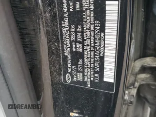 2021 Hyundai Elantra SEL with VIN 5NPLS4AG6MH029439, listed as a Copart auction lot 47414955 with 44,176 mi miles and Salvage Title. Bid and sale history available at carsss.com. Image 14.