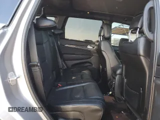 2018 Jeep Grand Cherokee Overland with VIN 1C4RJFCG8JC418368, listed as a Copart auction lot 50014005 with 34,287 mi miles and Salvage Title. Bid and sale history available at carsss.com. Image 10.