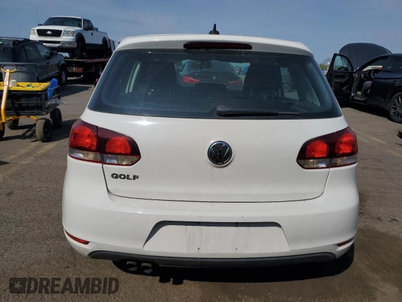 2012 Volkswagen Golf w/Conv with VIN WVWDB7AJ7CW113375, listed as a Copart auction lot 55052295 with 133,714 mi miles and Salvage title. Bid and sale history available at DreamBid. Image 6.