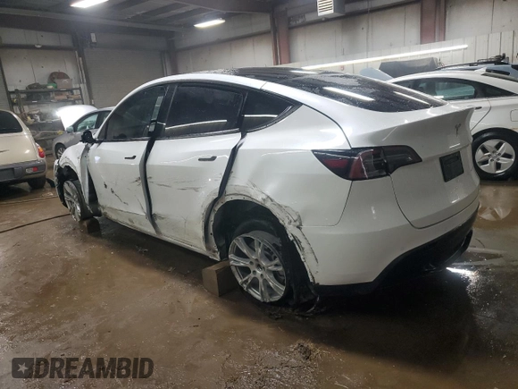 2021 Tesla Model Y Long Range with VIN 5YJYGDEE4MF231016, listed as a Copart auction lot 50908475 with 35,216 mi miles and Salvage Title. Bid and sale history available at DreamBid. Image 2.