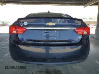 2018 Chevrolet Impala LT with VIN 2G1105S35J9104654, listed as a Copart auction lot 54988365 with 76,104 mi miles and Salvage Title. Bid and sale history available at DreamBid. Image 6.