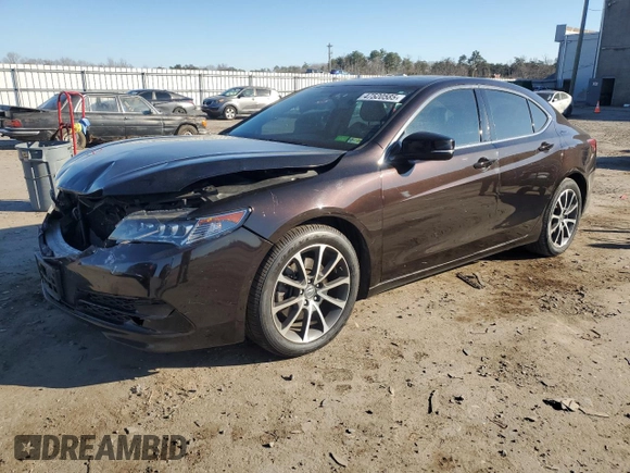 2016 Acura TLX V6 with VIN 19UUB2F31GA000555, listed as a Copart auction lot 47520585 with 152,926 mi miles and Salvage Title. Bid and sale history available at carsss.com. Image 1.