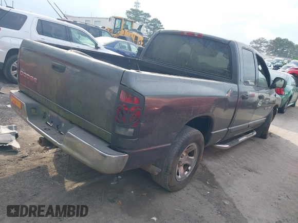2002 Dodge 1500 with VIN 3D7HA18N82G158726, listed as a IAAI auction lot 41504742 with 282,573 mi miles and . Bid and sale history available at DreamBid. Image 4.
