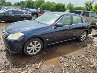 2007 Infiniti M x with VIN JNKAY01F27M451299, listed as a Copart auction lot 64243115 with 202,542 mi miles and Salvage title. Bid and sale history available at DreamBid. Image 1.