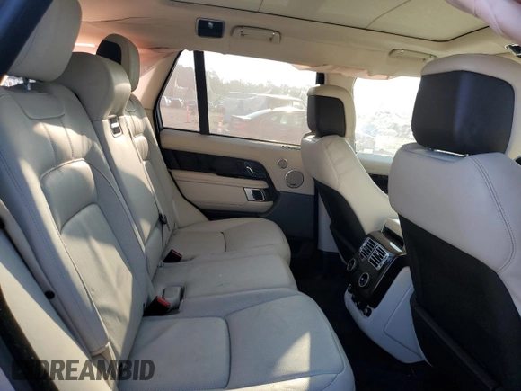 2020 Land Rover Range Rover P525 HSE with VIN SALGS2SE6LA589642, listed as a Copart auction lot 43607085 with 45,226 mi miles and Salvage title. Bid and sale history available at DreamBid. Image 11.