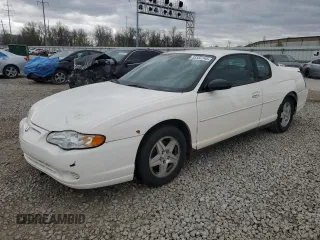 2004 Chevrolet Monte Carlo LS with VIN 2G1WW12E749330343, listed as a Copart auction lot 53332745 with 54,084 mi miles and Clean Title. Bid and sale history available at carsss.com. Image 1.