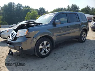 2012 Honda Pilot EX-L z VIN 5FNYF4H55CB033123, wystawiony jako Copart lot #58850775 z przebiegiem 120 523 mil mil oraz Czysty tytuł • Clean title. Historia ofert i sprzedaży dostępna na DreamBid. Obrazek 1.