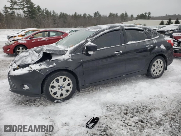 2012 Ford Focus SE with VIN 1FAHP3F26CL460281, listed as a Copart auction lot 83406544 with 147,530 mi miles and Salvage Title. Bid and sale history available at DreamBid. Image 1.