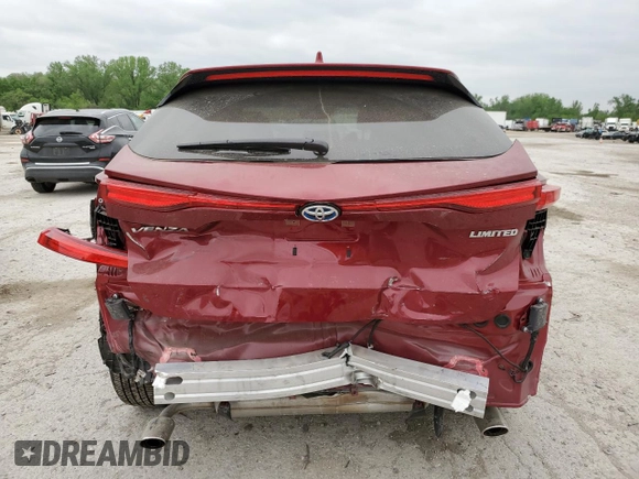 2024 Toyota Venza LE z VIN JTEAAAAH6RJ190482, wystawiony jako Copart lot #54734025 z przebiegiem 5 866 mil mil oraz Szkoda całkowita • Salvage title. Historia ofert i sprzedaży dostępna na DreamBid. Obrazek 6.