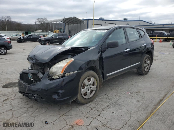 2013 Nissan Rogue S with VIN JN8AS5MT1DW552064, listed as a Copart auction lot 48058005 with 134,247 mi miles and Clean Title. Bid and sale history available at carsss.com. Image 1.
