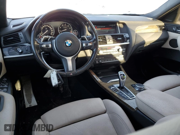 2017 BMW X4 M40i with VIN 5UXXW7C56H0U25620, listed as a Copart auction lot 79774434 with 138,704 mi miles and Clean Title. Bid and sale history available at carsss.com. Image 8.