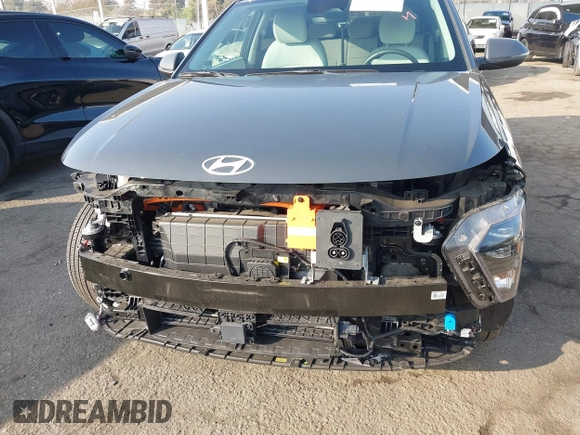 2024 Hyundai Kona SEL with VIN KM8HC3A61RU014490, listed as a IAAI auction lot 41022202 with 5,768 mi miles and . Bid and sale history available at DreamBid. Image 6.