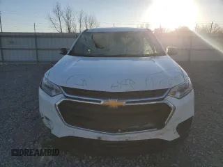 2020 Chevrolet Traverse LS with VIN 1GNERLKW2LJ249002, listed as a Copart auction lot 85894354 with 88,783 mi miles and Salvage Title. Bid and sale history available at carsss.com. Image 5.