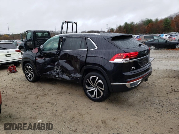 2023 Volkswagen Atlas SEL with VIN 1V2BE2CA0PC204119, listed as a Copart auction lot 81601434 with 21,914 mi miles and Salvage title. Bid and sale history available at DreamBid. Image 2.