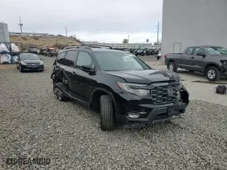 2023 Honda Passport TrailSport with VIN 5FNYF8H63PB010963, listed as a Copart auction lot 43573485 with 18,610 mi miles and Salvage Title. Bid and sale history available at carsss.com. Image 14.