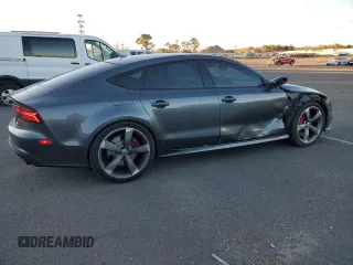 2018 Audi S7 Prestige with VIN WAU2FAFC4JN004777, listed as a Copart auction lot 41673215 with 53,221 mi miles and Salvage Title. Bid and sale history available at carsss.com. Image 3.